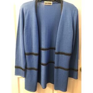 San Remo Blue Cardigan Size Small